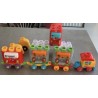 Jeu de construction Vtech Bla Blaplus de 100 pièces Blocks Mon P'Tit Train Interactif