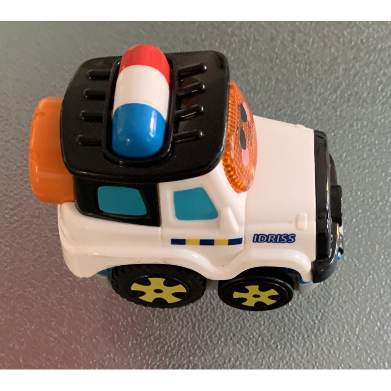 Véhicule Idriss Police - Tut Tut Bolides Push & Go
