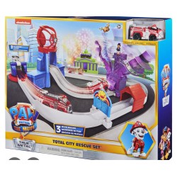 Garage Paw Patrol City Rescue Playset True Metal Pat’Patrouille