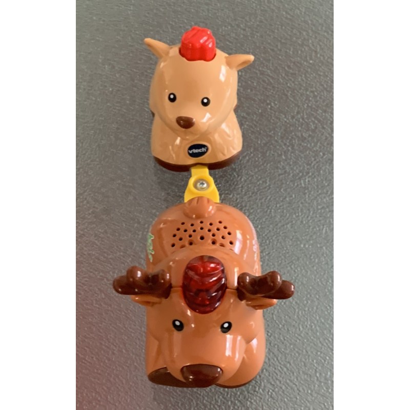 Tut Tut Animo Caramel Le Renne de Noël et Mitaine Le Bébé Renne