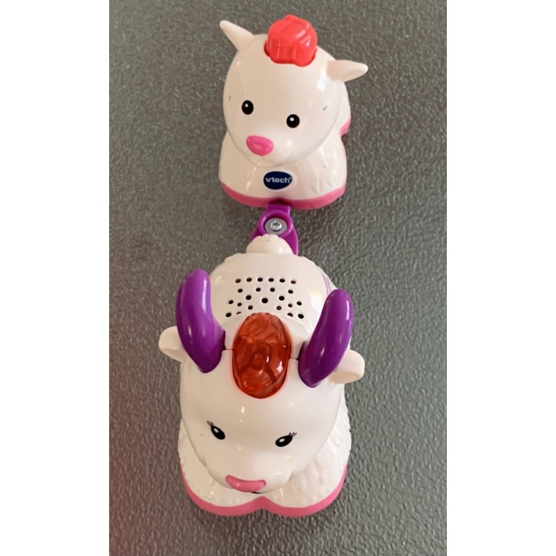 Duo animaux bébé avec maman chèvre - Tut Tut Animo