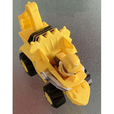 LA PAT' PATROUILLE - VÉHICULE + FIGURINE RUBEN DINO RESCUE - Véhicule Avec 1 Figurine