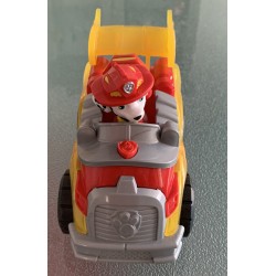 Camion pompiers sonore patpatrouille avec figurines Marcus