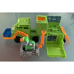 Pat' Patrouille Big Truck Pups - Camion + Figurine Rocky - Rejoins Pat' Patrouille Mission Camion Avec Rocky