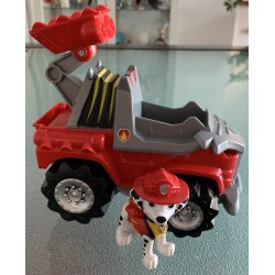 Paw Patrol, Dino Rescue Marshall’s Deluxe Rev Up Vehicle with Mystery Dinosaur Figure