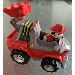 Paw Patrol, Dino Rescue Marshall’s Deluxe Rev Up Vehicle with Mystery Dinosaur Figure