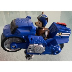 VEHICULE + FIGURINE CHASE MOTO PUPS PAW PATROL