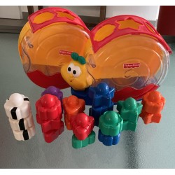 u d'éveil 1er âge - Escargot musical électronique formes et couleurs - Fisher Price