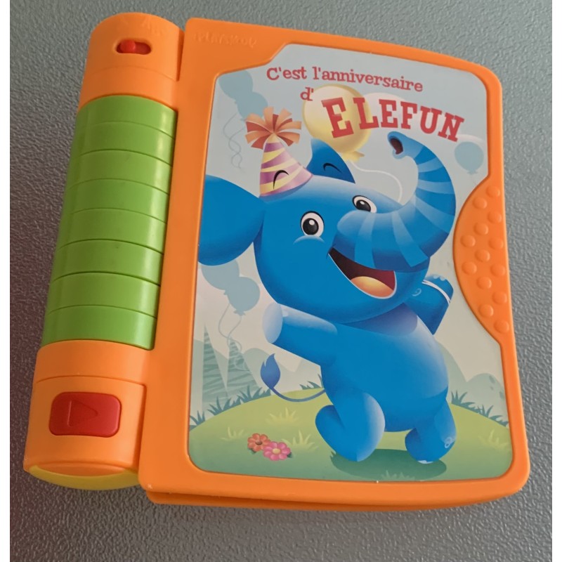 Hasbro Playskool Mon Premier Livre Intéractif Elefun
