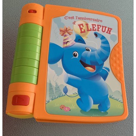 Hasbro Playskool Mon Premier Livre Intéractif Elefun