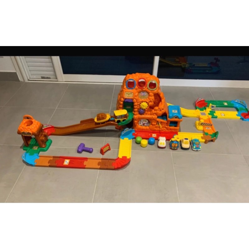CIRCUIT TRAIN CANYON EXPRESS TCHOU TCHOU BOLIDES (+ TRAIN DU FAR WEST) - Vtech
